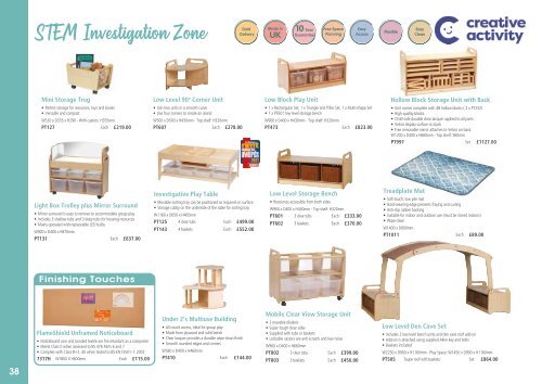 Creative Activity Early Years Furniture