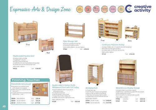 Creative Activity Early Years Furniture