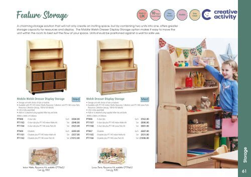 Creative Activity Early Years Furniture