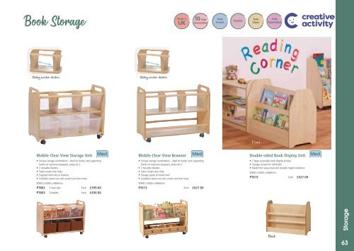 Creative Activity Early Years Furniture