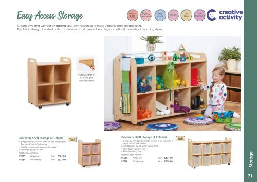 Creative Activity Early Years Furniture