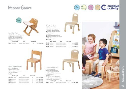 Creative Activity Early Years Furniture