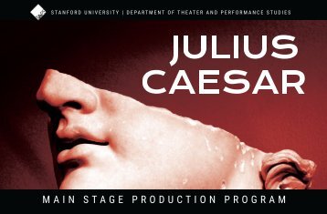 Julius Caesar Production Program