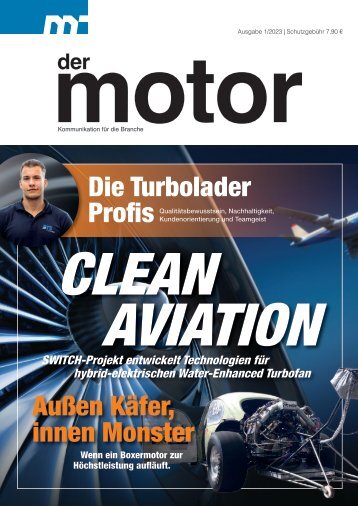 der motor – Ausgabe 1/23 – Kommunikation für die Branche