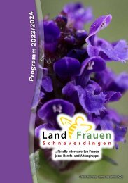 LandFrauen Schneverdingen - Programm 2023/2024