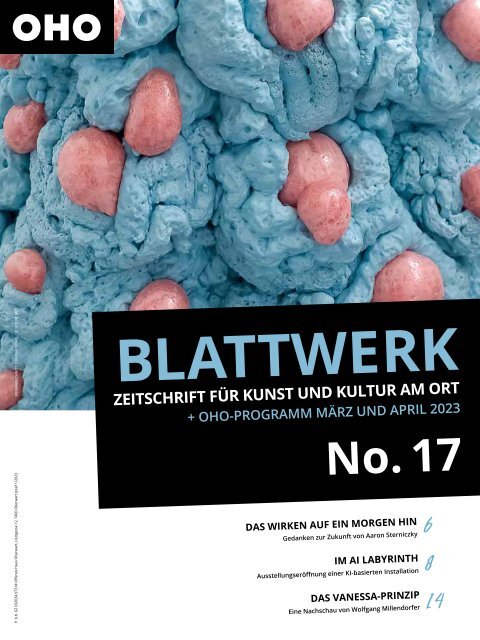 Blattwerk Ausgabe No17 März und April 2023