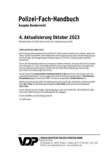 PolFHa-Übersicht-Aktualisierungen Bund + Land