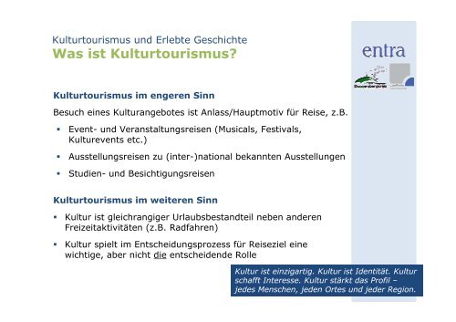 Arten von Kulturtourismus - lag donnersberger und lautrer land