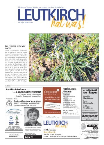 08.03.2023 Leutkirch hat was