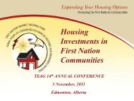 Housing Investments in First Nation Communities - First Nations ...