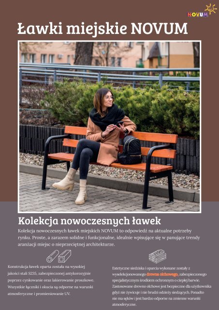 Ulotka Ławki Novum