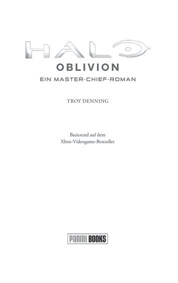 Halo - Oblivion - Ein Master-Chief-Roman (Leseprobe)