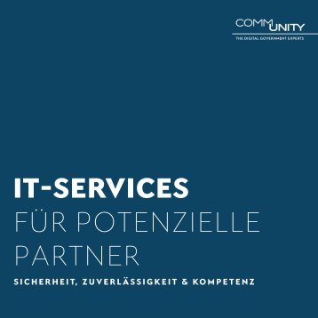 IT-Services für potenzielle Partner