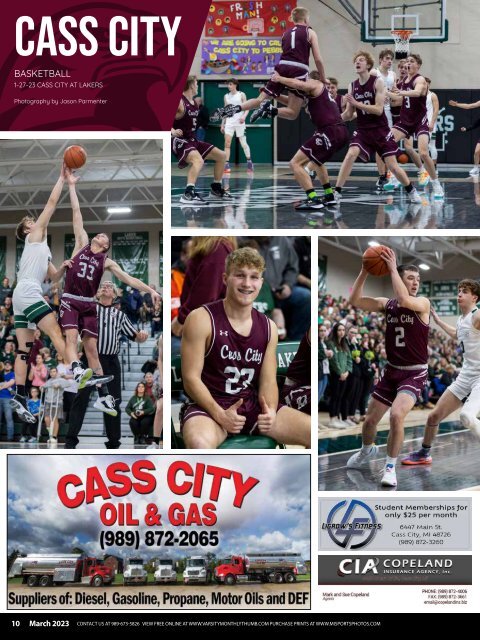 March 2023 Issue of Varsity Monthly Thumb Magazine