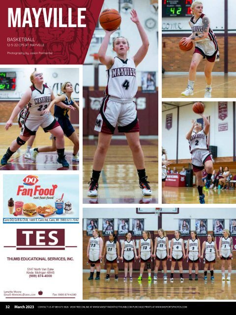March 2023 Issue of Varsity Monthly Thumb Magazine