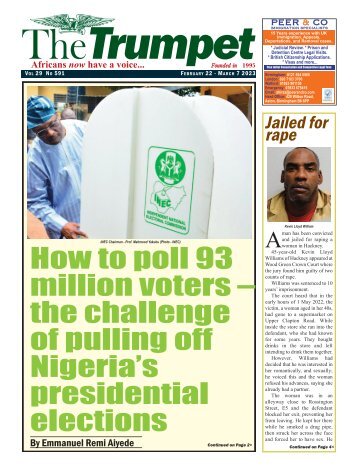 The Trumpet Newspaper Issue 591 (February 22 - March 7 2023)