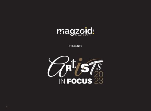 Artists in Focus 2023 - Coffee Table Book by Magzoid Magazine