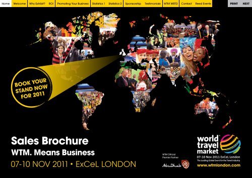 Sales Brochure WTM. Means Business - World Travel Market