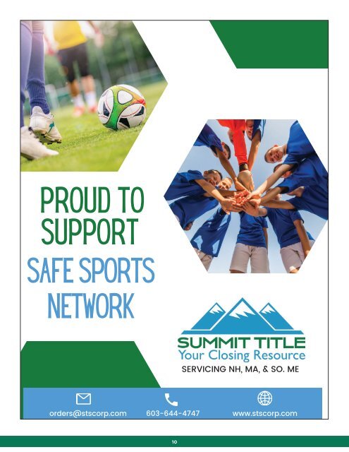 2023 Safe Sports Social Program