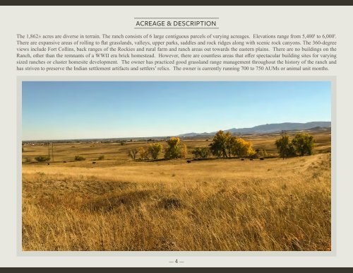 Owl Canyon Ranch Offering Brochure