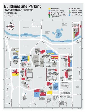 volker campus map university of missouri kansas city