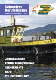SBFV_Bulletin_2_2010.qxd - Schweizerischer Berufsfischerverband