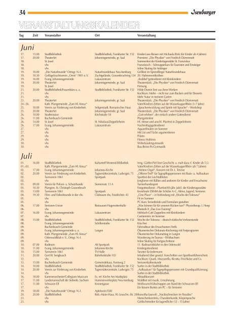 4. Neu-Isenburger Woche der Toleranz und Mitmenschlichkeit