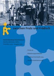 zwischen Frutz und Frödisch - Gemeinde Zwischenwasser