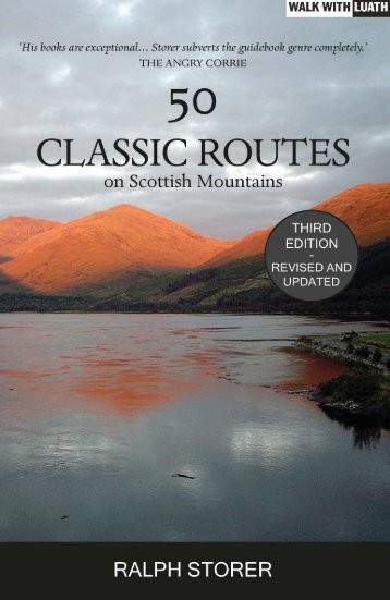 50 Classic Routes on Scottish Mountains by Ralph Storer sampler