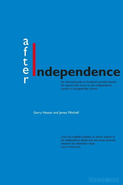 After Independence by Gerry Hassan and James Mitchell sampler