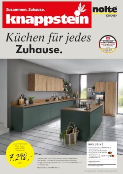 Küchen für jedes Zuhause - bei Möbel Knappstein