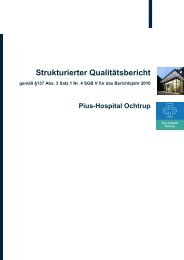 Qualitätsbericht Pius-Hospital Ochtrup 2010_1 - Die Mathias Stiftung