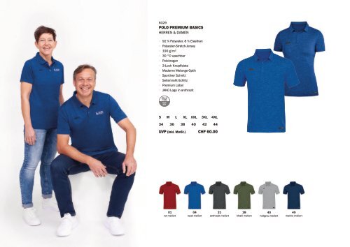 JAKO Corporate Teamwear Katalog 2023