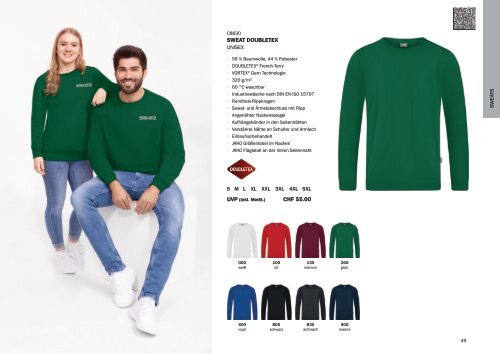 JAKO Corporate Teamwear Katalog 2023