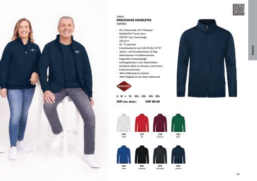 JAKO Corporate Teamwear Katalog 2023