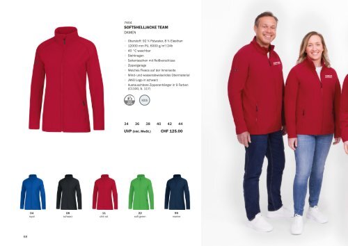 JAKO Corporate Teamwear Katalog 2023