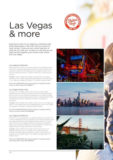 American Holidays 2023 North America Digital Brochure (NI)