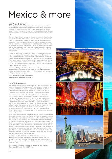 American Holidays 2023 North America Digital Brochure (NI)