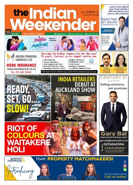 The Indian Weekender, 10 March 2023
