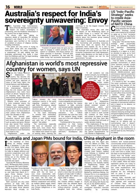 The Indian Weekender, 10 March 2023
