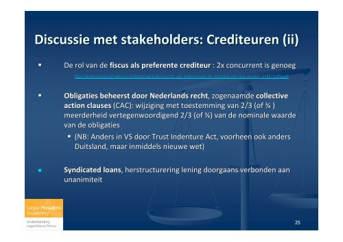 Discussie met stakeholders - Over Legal Houdini