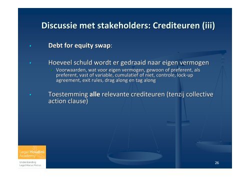 Discussie met stakeholders - Over Legal Houdini