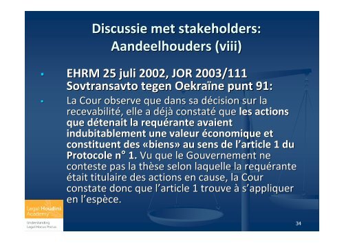 Discussie met stakeholders - Over Legal Houdini