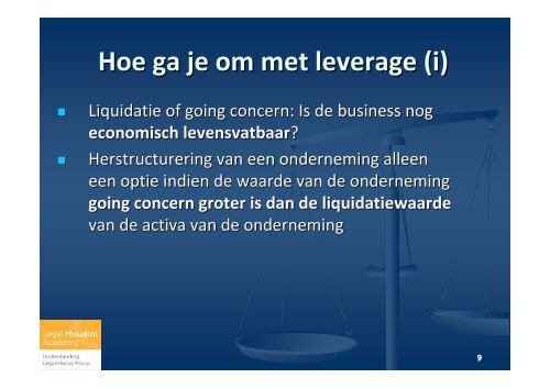 Discussie met stakeholders - Over Legal Houdini