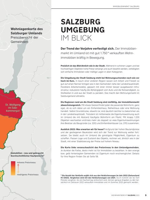 Wohnmarktbericht Salzburg Stadt 2023