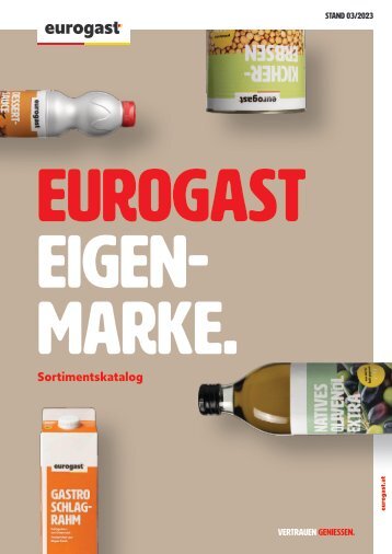 Eurogast Eigenmarkenkatalog 03-2023