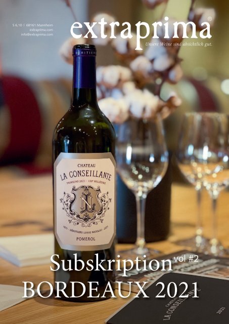 Extraprima Bordeaux 2021 Subskription vol 2