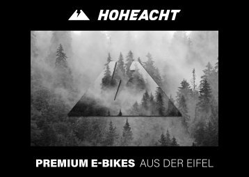 HoheAcht - Premium E-Bikes aus der Eifel