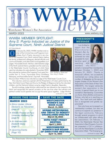 WWBA March 2023 Newsletter - M