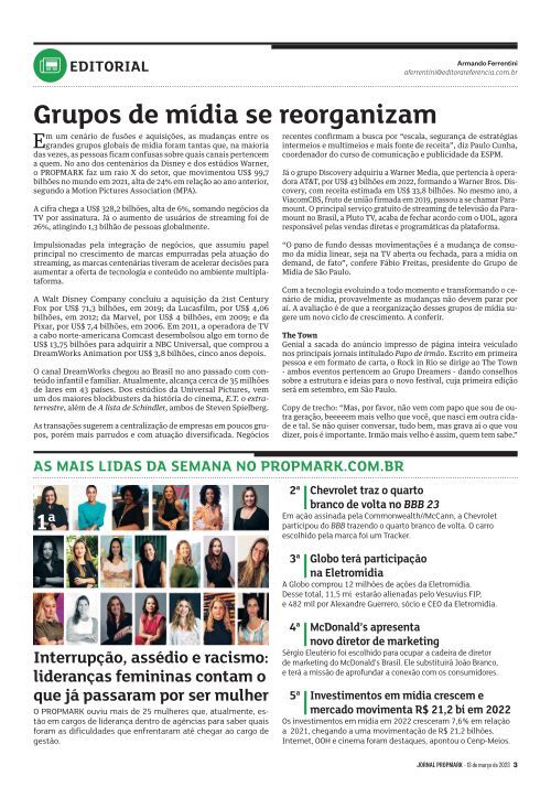 Propmark (Edição Impressa 09-01-2023) - Perspectivas 2023